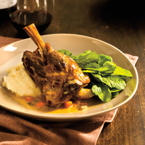 JARRET D'AGNEAU CONFIT DU QUÉBEC