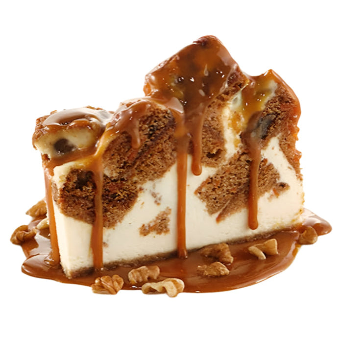 PORTION de GÂTEAU | CHEESECAKE AU GÂTEAU DE CAROTTES + CARAMEL