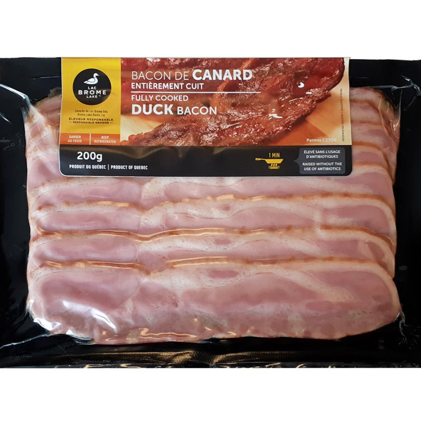 CHARCUTERIES BACON DE CANARD CUIT CANARDS DU LAC BROME Dora